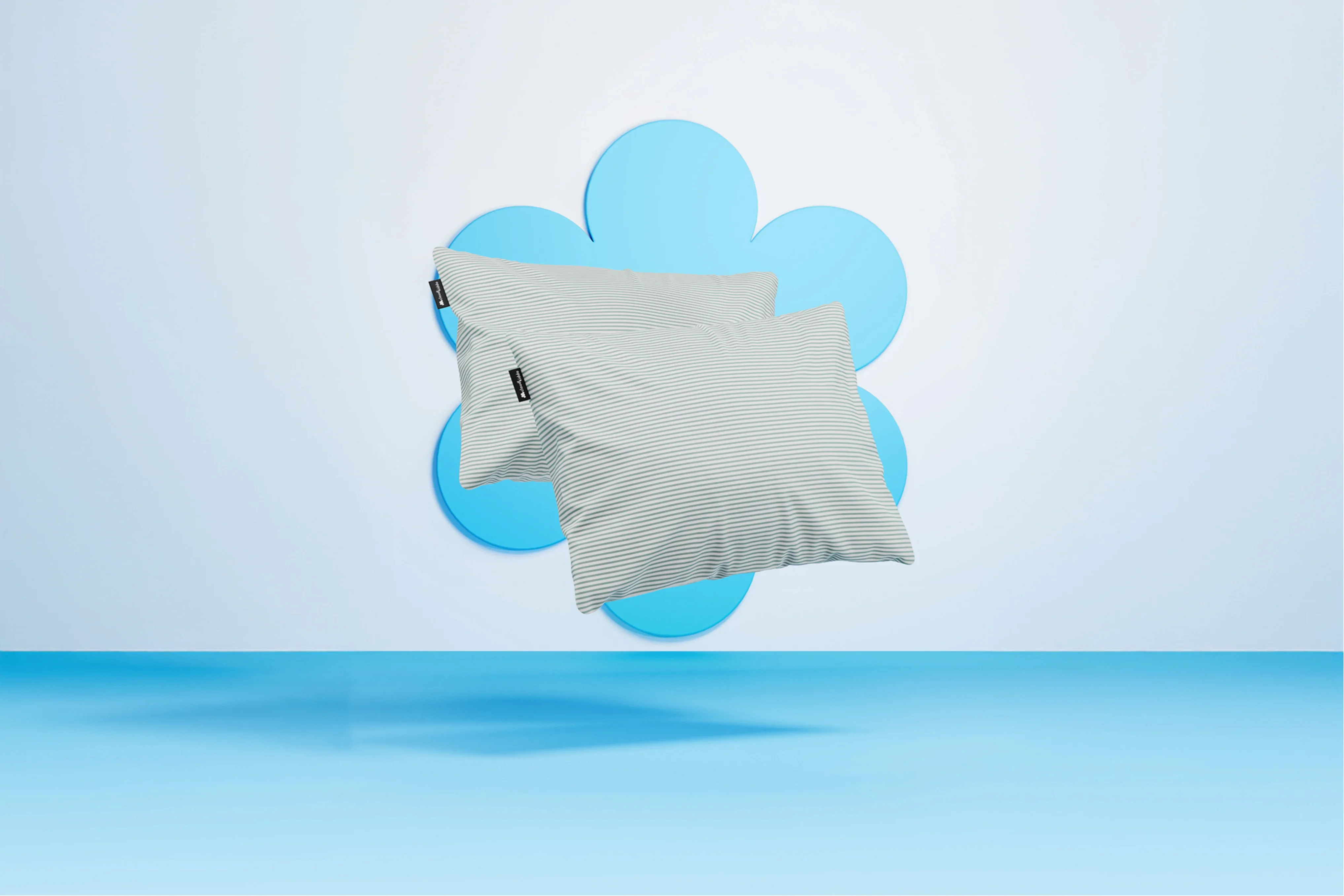 Cloudkiddo Duopack Pillowcase striped