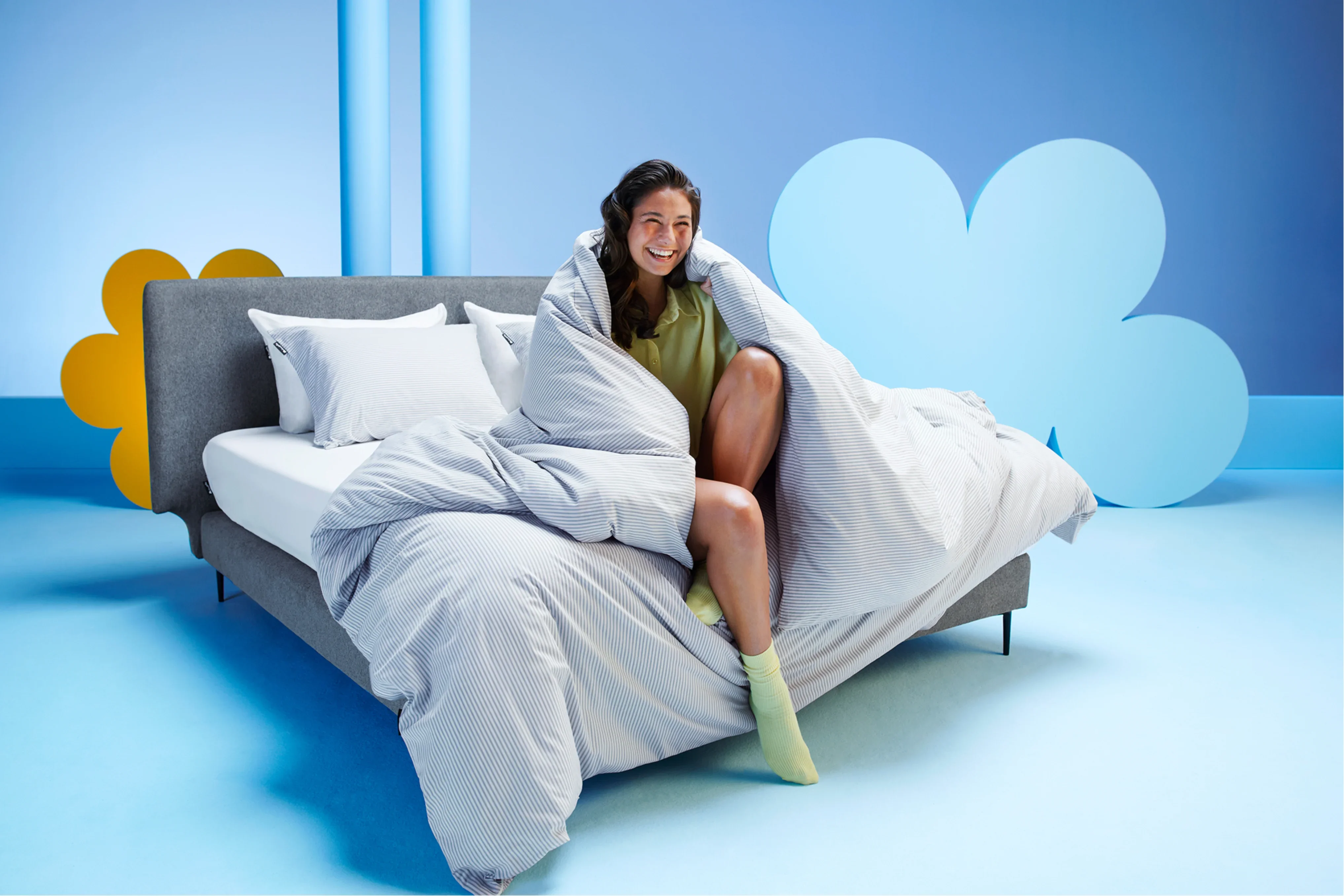 Cloudpillo Striped Bedding Set - Image 7