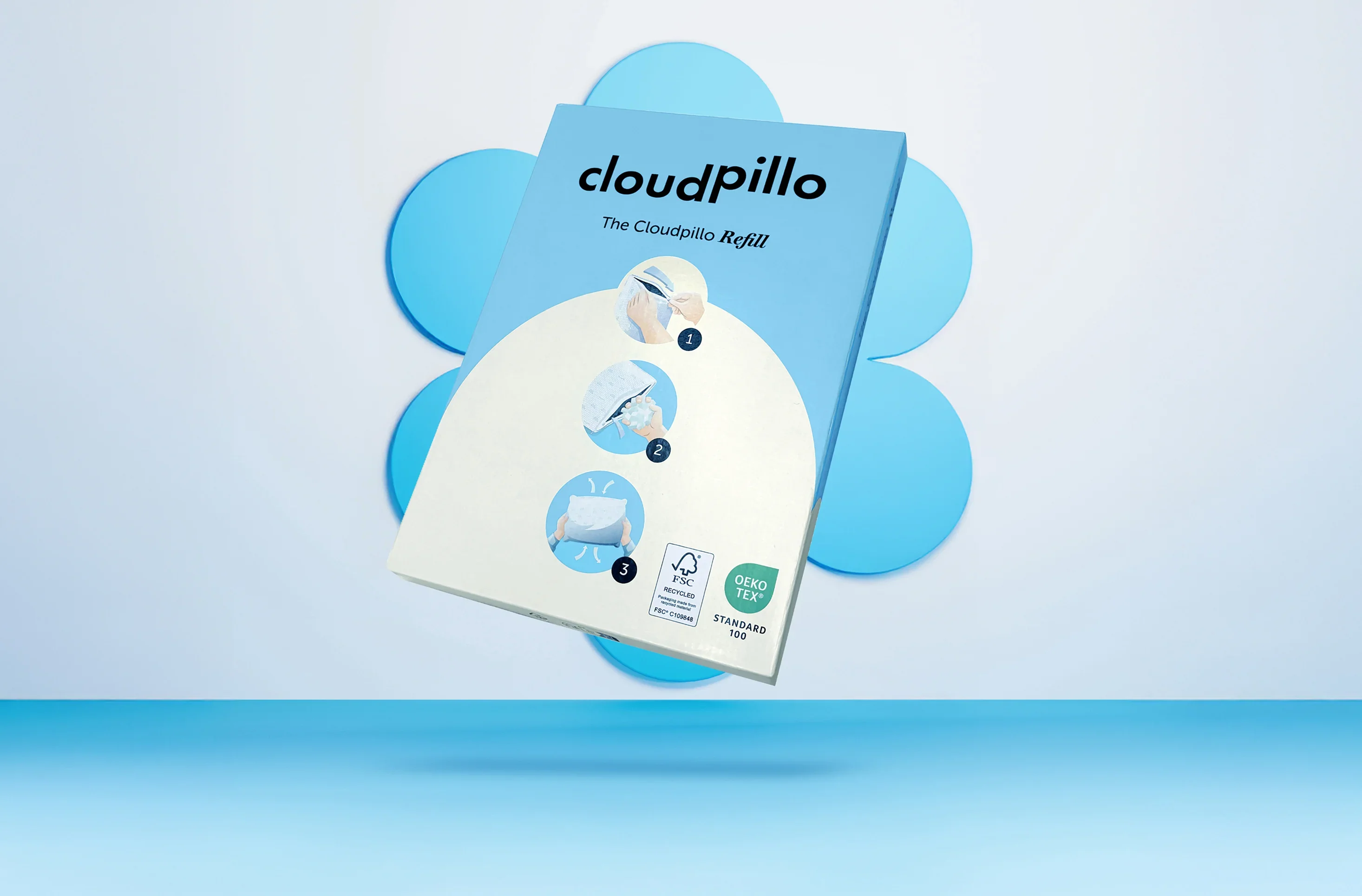 Cloudpillo Refill Bag Memory Foam Original